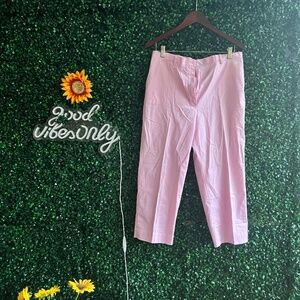 Women's Burberry Golf Pink Pants Size 10 Mint condition New without tags